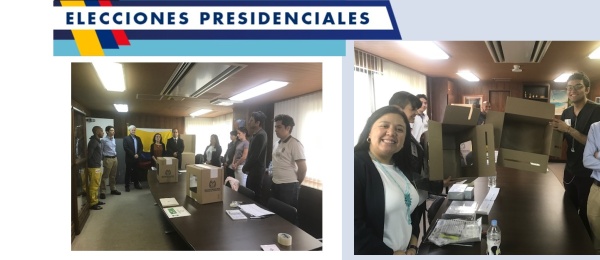 Hoy domingo 17 de junio culmina la  jornada electoral presidencial de segunda vuelta en el Consulado de Colombia en Tokio