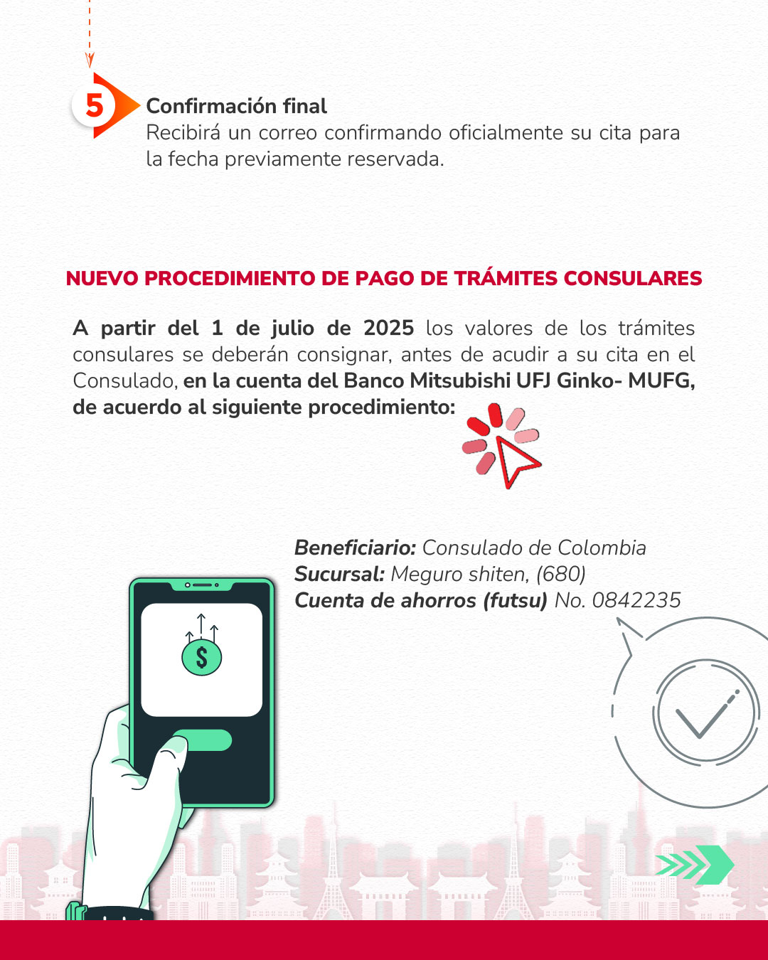 Procedicmiento para agendar Cita