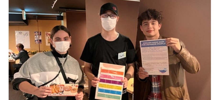 Estudiante colombiano de UWC Isak Japan lidera proyectos en beneficio de los extranjeros en Japón