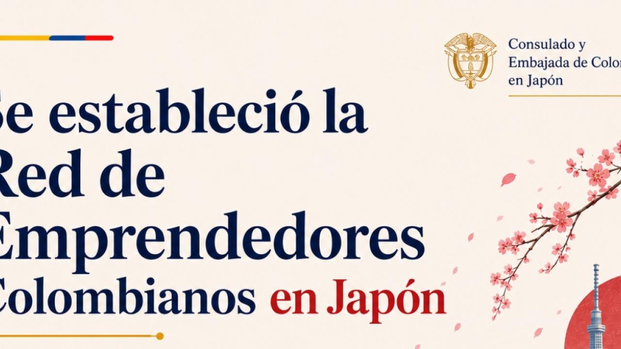 Se constituye la Red de Emprendedores Colombianos en Japón