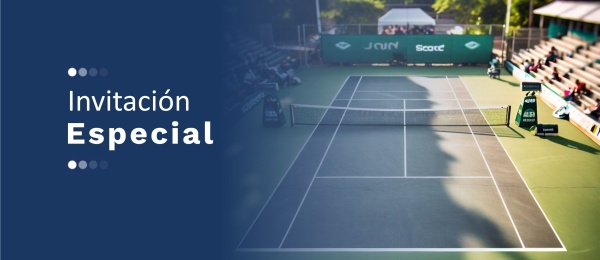Invitación para los partidos Colombia – Japón en la Copa Davis World Group